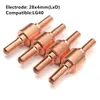 Livraison gratuite 210X Kit de pointe d'électrode de consommables de coupeur de plasma d'air pour la torche Pt-31 Lg-40 Cut50