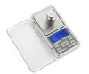 Mini Electronic Digital Scale Diamond Smycken Vägskala Balansficka Gram LCD Display Vågar 500g / 0,1g 200g / 0,01g med detaljhandelspaket