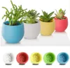 Mini-Blumentopf aus Kunststoff, 7 x 7 cm, für Sukkulenten, Blumentopf, Zuhause, Garten, Büro, Dekoration, Sukkulente