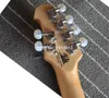JPX Rare 24 Frets John Petrucci bleu métallique guitare électrique Ernie Ball Music Man Neck Plate, Micros actifs, pile 9V, Tremolo cordier