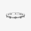 Neue Marke 100% 925 Sterling Silber Blütenblätter Band Ring für Frauen Hochzeit Verlobungsringe Modeschmuck Freies Verschiffen