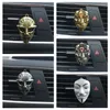 Vendetta Perfumy Clip Home Essential Oil Dyfuzor do wylotu samochodów Medalion Klipy Auto Odświeżacz powietrza Metal V Vent Clip GGA2651