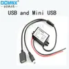 DC 12 V 24 V 36 V 48 V auf 5 V USB-Doppel-Mini-Mikro-Abwärtswandler Autobatterie oder Schaltnetzteil Abwärtsausgang 5 V Konstant