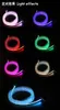 New Sound Active EL Neon Strip Light RGB LED Car Interior Light Multicolor Wireless Control Atmosphere Dashdoor 12V