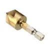 Houtbewerkingssnijders afschuining frezen 6-19mm hex-schacht boor sets hout uitkanten afkanten Tools Countersink boor sets