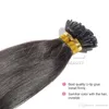 Vmae Russian Indian 2G Strand 100g Natural Brown Blonde Straight Pre Bonded Keratin Nail二重描画