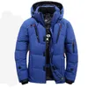 두꺼운 자켓 고품질 화이트 오리 두꺼운 다운 자켓 남자 코트 남성 따뜻한 의류 겨울 아래로 자켓 겉옷