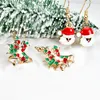 Mode haute qualité arbre de Noël flocon de neige boucle d'oreille ensemble de Noël cerf boucle d'oreille ensemble Saint Valentin vacances cadeaux 6 paires beaucoup HJ237