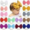 Designer Big Bow headbands Hairband Baby Girls Toddler Kids Elastic Headband Knotted Nylon Turban hair bows Bow-knot Hair Accessories