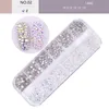 12 PACK Manicure High Srebrny Photototerapia Phototherapia Symfonia AB Rhinestone Dekoracyjne Błyszczące Diament Long Boks Darmowy Statek 10