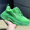 Fashion Paris 17FW Triple-S Sneaker Green Dark Triple S Sapatos casuais Dad Shoes for Men's Women Bege Black Sports Tennis 35-45