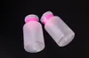 160 ml Pump Dispenser Bottle Nail Polish Remover Cleanser Dispenser Nail Art Tool 2 Colors Plastic Liquid Container med Flip Top2383348