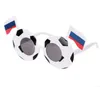 Lunettes de soleil Coupe du monde Football Lunettes de soleil Drapeau national Bar Party Fan Lunettes de soleil Hot Athletic Outdoor Eyewear Festival Party Gifts AYP5876