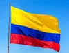 Drapeau de la Colombie 5x3 pieds Pays Drapeaux Nationaux de la Colombie Usine En Gros Pas Cher Polyester Imprimer, livraison gratuite