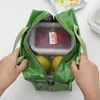 Designer-New Office lunch bag Travel portable patent leather PU picnic bag heat ice preservation box bag lunchbox multi-color free shipping