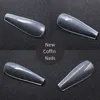 Nouveau 500 pièces Ballet Nails artificiels Conseils Professionnel Plein couverture Plein Coffin faux ongles Gourd Stiletto Manucure