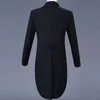 Men's Suits & Blazers Blazer Pants Men's Dress Tuxedo Suit Piano Costume Chorus Conductor's Male Set 2 Pieces 1216-310o