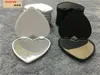 DHL Universal Heart Mirror Mobiele telefoon Houder 3M Lijm UV-afdrukken Lege Glas Telefoon Stand 360 Graden Vinger Houder