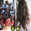 New Style easy to use 50Pcs per lot Soft Foam Hair Styling DIY Rollers Curler Hair Grips