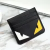 Designer porte-cartes portefeuille Petits monstres mini portefeuille hommes femmes porte-cartes de luxe sacs à main de haute qualité en cuir pu portefeuille court designe