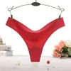 Frauen Kleidung Tanga Ice Seide Sommer sexy nahtloses Höschen Low Rise G-String Ultra dünne Dame Unterwäsche Dessous Höschen Dropship