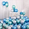 20 шт., красные, серебристые, золотые металлические латексные шары, жемчужный металлический шар, золотые цвета, Globos, товары для свадьбы, дня рождения, Balloon257Y