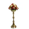 Flower Vase Metal Flowers Stand Rack Wedding Table Centerpiece Pillar Floor Pot Event Road Lead For Party Home Decoration