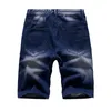 Sommar denim shorts manliga jeans män jean shorts bermuda skate board harem mens jogger t200512