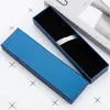 17.7*4.8*2.4cm Solid Color Ballpoint Gel Pen Paper Packing Cases Display Packaging Gift Box