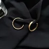 2020 Nouveau Trendy Or Métal Martelé Geo Texture irrégulière Minimalisme Boucles d'oreilles coréenne Fashion Chic femmes Bijoux Parti