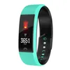 F6 montre intelligente 0,96 pouces écran couleur fréquence cardiaque pression artérielle étanche santé sport étape Bluetooth Bracelet intelligent