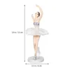 3 pièces ballerine Statue ornement de bureau danse fille artisanat Art Figurines décor à la maison