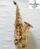 2022Curved yanagisawa s991 sax ny högkvalitativ bb musikinstrument barn böjd sopran saxofon professionell
