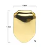 High Quality Mens Gold Silver Plated Teeth Dental Grillzs Single Tooth Fashion Hip Hop Jewelry230g