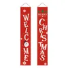 Christmas Decorations Merry Banner Hanging Sign For Indoor Outdoor Door Display Decorations1