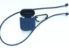17 colori per AirPods Custodia protettiva antiurto in silicone con cinturino anti-smarrimento Confezione al dettaglio con tappo antipolvere per auricolare Bluetooth Apple