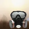 Style 2 In 1 Industrial Dustproof Anti-dust Anti-toxin Goggle Eyes Nose Mouth Protection Respirator Gas Safety