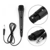 Hot Promotion Universal Wired Uni-Directional Handheld Dynamisk Mikrofon Röstinspelning Buller Isolation Mikrofon Svart