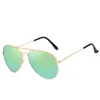 Update Sunglasses Colorful Mirror Pilot Eyeglasses UV400 Lenses 12 Colors Mixed Wholesale Sun Glasses