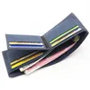 pg77 Men Wallets famous brand pocket bag fashion luxury designer men pu leather wallets purses for men280F