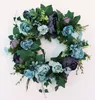 Artificial Peony Flower Wall Decoration Christmas Garland Hanging Home Silk Flower Wreath Door Wedding Decorative Backdrop