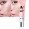 30 ml Venzen W Primer maquillaje encogimiento poro Primer base base liso cara alegre maquillaje piel invisible poros corrector