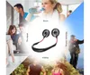 Neck cool Fan Portable USB Rechargeable Neckband Lazy Dual Air Cooling sport 360 degree rotating hanging fans1200mAh1305235