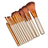 Maquillage 12 ensembles de kit de brosses de maquillage de pinceau PCSet pour le fard à paupières Blusher Cosmetic Brushes Tools RRA21054659758