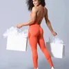 Traje deportivo de Fitness para mujer, conjunto de Yoga, conjunto de Yoga sin espalda, conjunto de gimnasio para correr, ropa deportiva, mallas, monos ajustados, ropa deportiva de entrenamiento