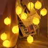 Brelong LED Lemon Light String Dekoracja wakacyjna Mała sieć Lantern Sieć czerwona lampy strunowe Układ Układ Flashing Light Batter231x