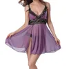 NOVO SEXY Lingerie Sleepwear Lace Dress Fora de roupas íntimas Babydoll Nightwear G-String #R45