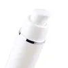 15ml 30ml 50ml White Airless Pump Bottle Travel Refillable Cosmetic Skin Care Cream Dispenser PP Lotion Packing Container WB2012