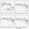 LED靴箱駐車場ライト100W 150W 200W IP66防水屋外の街路極ライトを無料でオフにします。