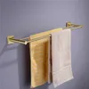 Ванная комната Оборудование Набор Матовый золото крюк робы полотенцесушители стойки Holder бар Полка для бумаги Wall Mount Аксессуары для ванной комнаты